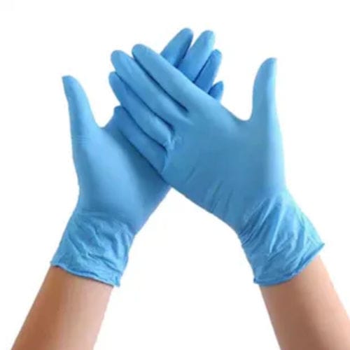 Guanto in nitrile - BLUE - 5Star Medical - in lattice / da esame / ambidestro