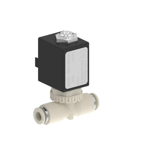 Valvola per scienze della vita - EAV 800 - AVS Ing. J.C. Römer - a solenoidi / in acciaio inossidabile / nera