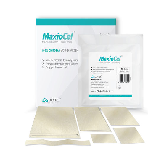 Cerotto sterile - MaxioCel® MX2030 - Axio Biosolutions - in tessuto non tessuto / ipoallergenico / assorbente