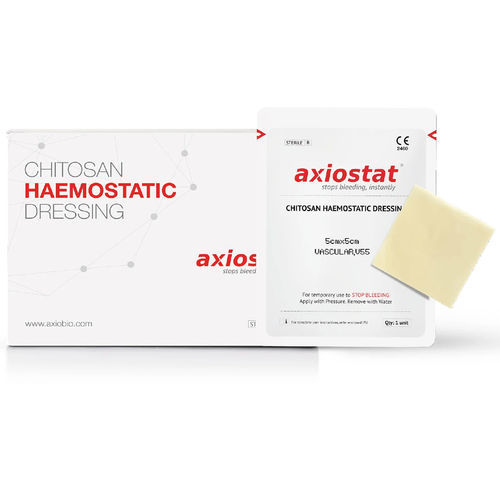Agente emostatico pad - Axiostat® V55 - Axio Biosolutions - per chirurgia cardiovascolare