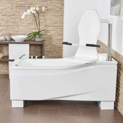 Vasca da bagno ospedaliera elettrica - COMPACT - BEKA Hospitec - regolabile in altezza / Snoezelen / con seduta da bagno