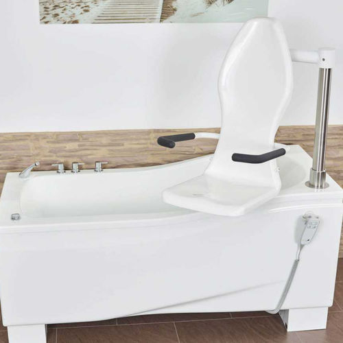 Vasca da bagno ospedaliera elettrica - COMPACT plus - BEKA Hospitec - regolabile in altezza / Snoezelen / con seduta da bagno