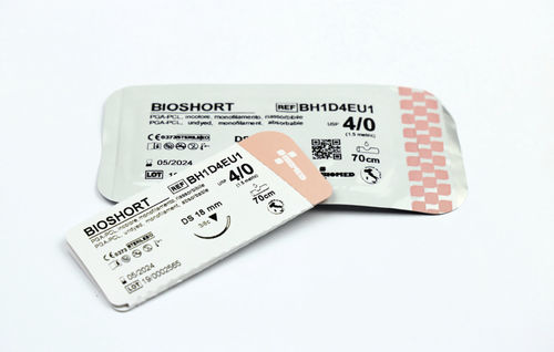 Filo di sutura assorbibile - BIOSHORT - Bio Sud Medical Systems - per chirurgia oftalmica / per chirurgia cardiovascolare / 2