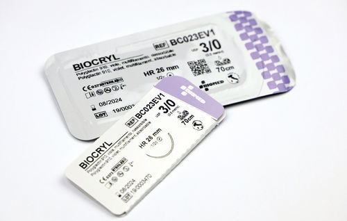 Filo di sutura assorbibile - BIOCRYL - Bio Sud Medical Systems - per chirurgia dei tessuti molli / 2 / 0
