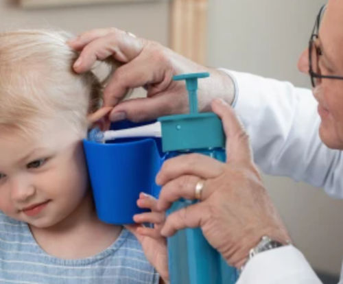 Siringa otologica ad acqua fredda - OtoClear® Aquabot® - Bionix Medical Technologies