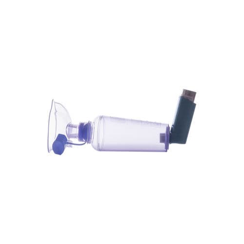 Camera d'inalazione per circuito respiratorio paziente - ABLE - Clement Clarke International - con maschera