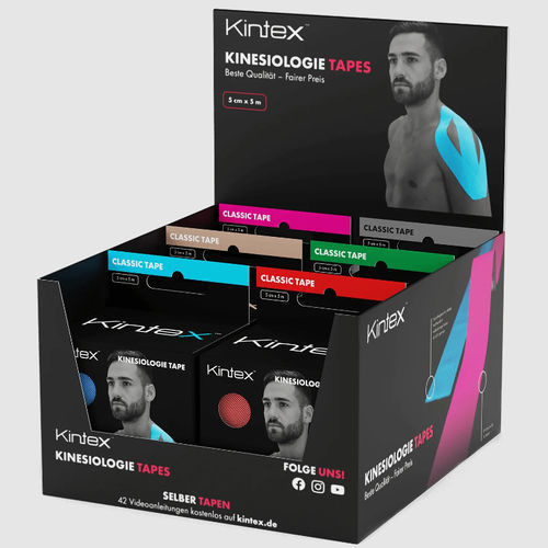 Benda ortopedica per bendaggio funzionale - Classic - Kintex - elastica / in cotone / in poliuretano