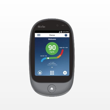 Glucometro per ospedali - BGM 4 - BioTelemetry - con penna pungidito / con connessione wireless