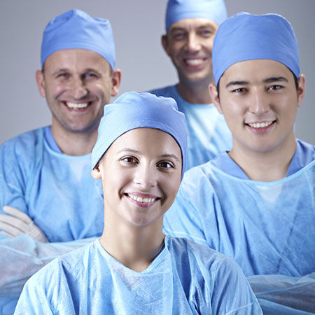 Camice da chirurgo - Exact Medical - unisex / traspirante / sterile