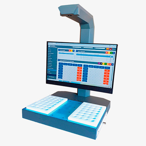 Sistema di confezionamento semiautomatico - Farmablister - Farmadosis SL - controllato da computer / compatto / da tavolo