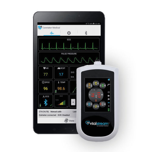 Monitor di segni vitali ECG - VitalStream - First Line Technology LLC - per controllo di pressione arteriosa / di frequenza cardiaca / SpO2
