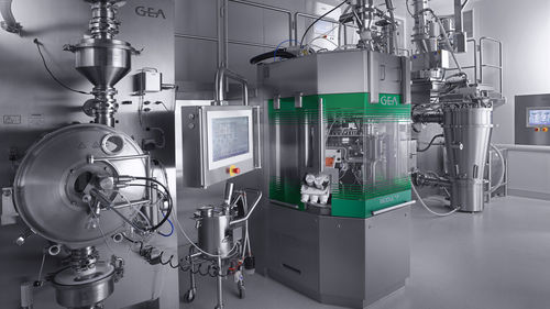 Granulatore per l'industria farmaceutica - ConsiGma® GC Lines - GEA Tiromat Packaging - GEA Food Solutions Germany - pilota / essiccatore / ad elevata azione di taglio