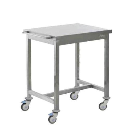 Scrivania rettangolare - Hakerman - con rotelle / manuale