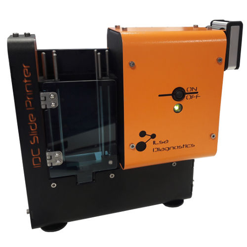 Stampante laser - iDC - ILSA DIAGNOSTIC SARL - per vetrini per microscopio / da laboratorio / da ufficio