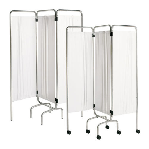 Paravento medicale pieghevole - K606624 - Karrel Health Solutions - mobile / 3 pannelli / con tendina