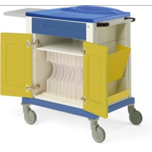 Carrello medico - K816155 - Karrel Health Solutions - per cartelle mediche / di pulizia / di stoccaggio