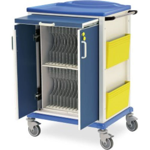 Carrello medico - K816173 - Karrel Health Solutions - per cartelle mediche / di pulizia / di stoccaggio