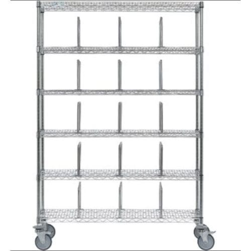 Scaffalatura 6 ripiani - K617852 - Karrel Health Solutions - per contenitori / con struttura aperta / mobile