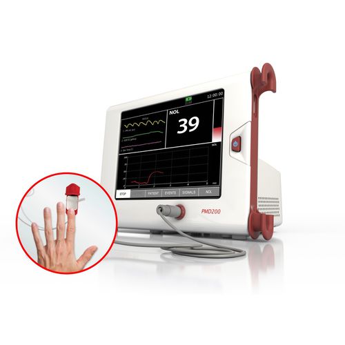 Monitor TEMP per paziente - PMD-200™ - Medasense Biometrics Ltd. - di frequenza cardiaca / per controllo di pressione arteriosa / per controllo del dolore