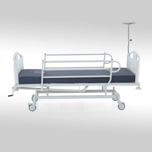 Letto da ospedale - PRIMITIVE 2 - MEISSA - manuale / ad altezza fissa / con rotelle