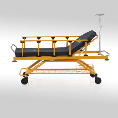 Barella con carrello da trasporto - DYNAMIC 2.0 - MEISSA - pneumatica / ad altezza regolabile / con schienale regolabile