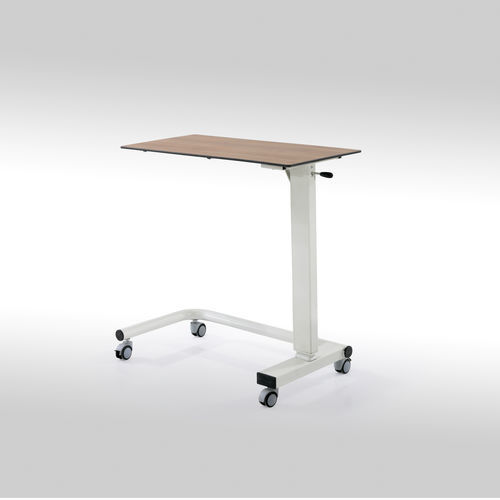 Tavolino servitore ad azionamento manuale - MIRACH 02 - MEISSA - idraulico / con rotelle / ad altezza regolabile