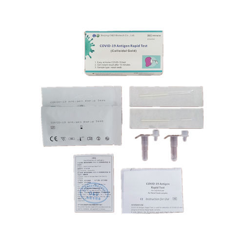 Test rapido per diagnosi COVID-19 - 00014CH - Beijing O&D Biotech Co., Ltd. - per antigeni / SARS-COV-2 / nasale