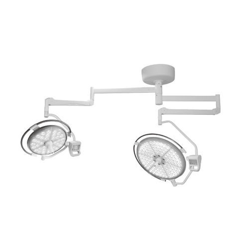 Lampada scialitica a soffitto - PD160+120 - Panalex Medical - LED / 2 bracci / 95