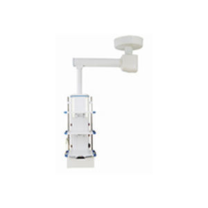 Braccio di distribuzione a muro - T500 - Panalex Medical - per terapia intensiva / semplice / con ripiani