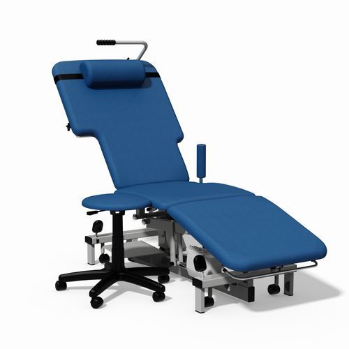 Lettino da visita per ecocardiografia - 503TEC  - Plinth Medical - elettrico / ad altezza regolabile / con rotelle