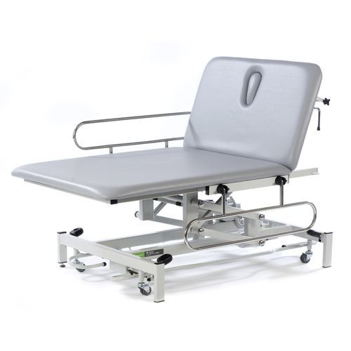 Lettino da visita generale - 50+ - Plinth Medical - bariatrico / elettrico / con schienale regolabile