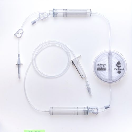 Filtro di sangue - PURIBLOOD - PURIBLOOD MEDICAL CO., LTD. - per leucodeplezione / comodino
