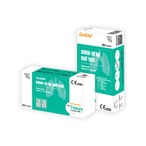 Test rapido per diagnosi COVID-19 - OnSite® - SSI Diagnostica - per antigeni / SARS-COV-2 / nasale