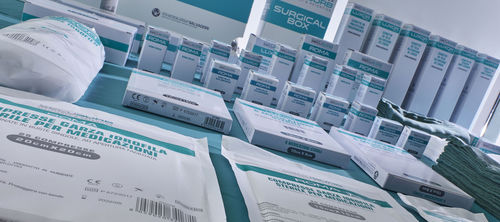 Compressa di garza in cotone - Secu-Sorb - STS Medical Group SARL - in tessuto non tessuto