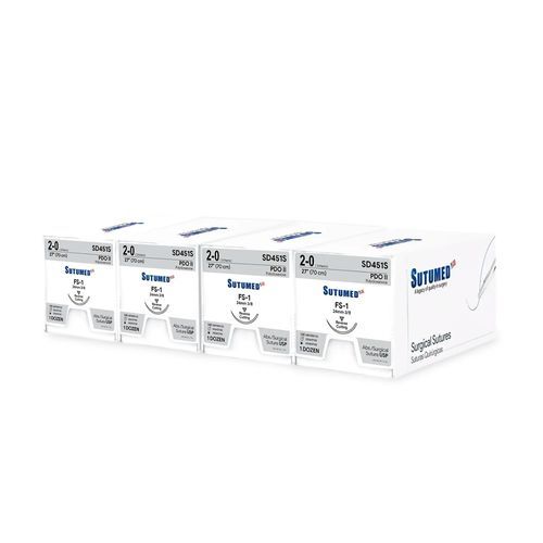 Filo di sutura assorbibile - PDO II - Sutumed Corp. - per chirurgia generale / per chirurgia uroginecologica / 5/0
