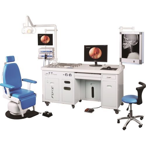 Riunito ORL - FK-ENT1800DH - Tonglu Fuke Medical Instrument - con illuminazione / con monitor