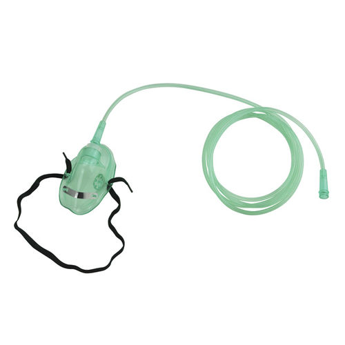 Maschera per ossigenoterapia nasale - A018108 - Tonglu Fuke Medical Instrument - in PVC / trasparente / regolabile