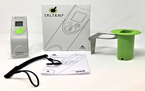 Termometro medico - TRITEMP™ - TriMedika Ltd - a infrarossi / con sonda / senza contatto