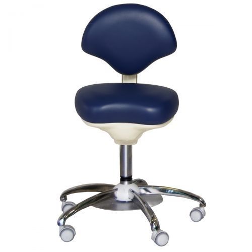 Sgabello per ambulatorio - HL Gel - BTC - Medical Equipment - ad altezza regolabile / con rotelle / con schienale