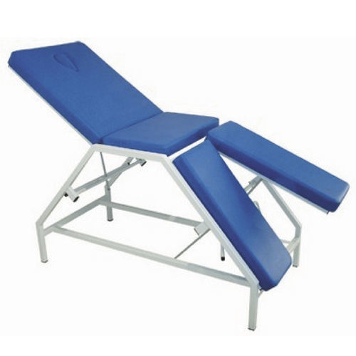 Lettino da visita per fisioterapia - 736 - Sté AMEL - manuale / ad altezza fissa / con schienale regolabile