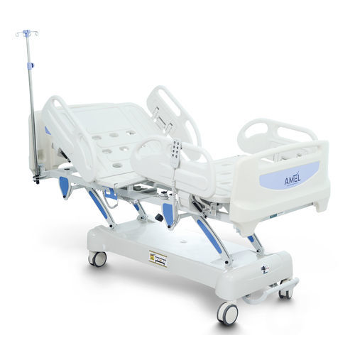Letto elettrico - 469 - Sté AMEL - da ospedale / ad altezza regolabile / con rotelle