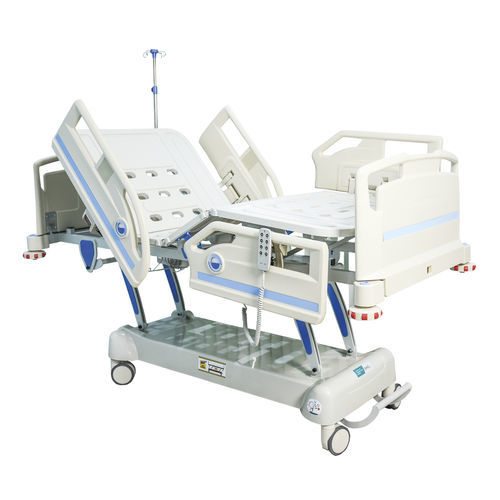 Letto elettrico - 503 - Sté AMEL - da ospedale / ad altezza regolabile / con rotelle