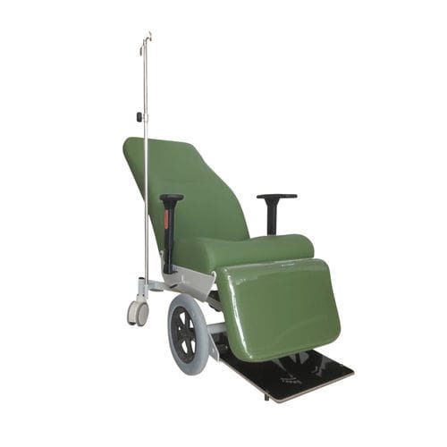 Poltrona elettrica per trattamenti clinici - Sté AMEL - a 3 sezioni / ad altezza regolabile / con poggiagambe