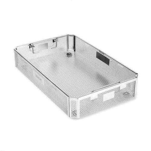 Cestello di sterilizzazione per strumenti - 21.34 series - SHARPLINE Surgical Innovations And Technologies - in acciaio inossidabile / perforato / con griglia