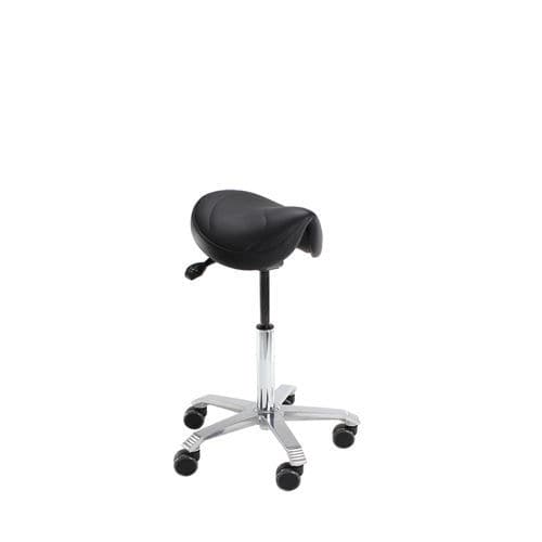 Sgabello per struttura sanitaria - Score Amazone - Forme Medical - girevole / con rotelle / a forma di sella