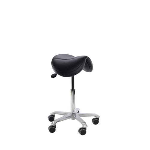 Sgabello per struttura sanitaria - Score Jumper - Forme Medical - girevole / con rotelle / a forma di sella
