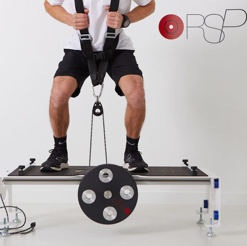 Stazione per esercizi muscolari estensione delle gambe - RSP SQUAT - RSP Inercial performance - squat / per riabilitazione