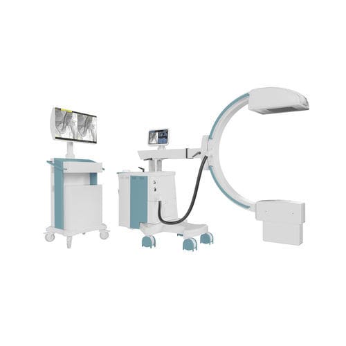 Amplificatore di brillanza mobile - ALMA C FP+ - Almax Imaging - con sensore piano / con colonna video / con video monitor integrato