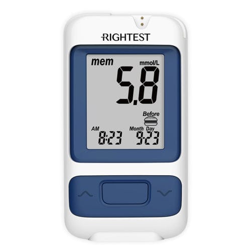 Glucometro con penna pungidito - GM280 - BIONIME - con autocondificazione / con connessione wireless / Bluetooth