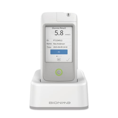 Glucometro per ospedali - GM700 Pro - BIONIME - ematocrito / con penna pungidito / con autocondificazione